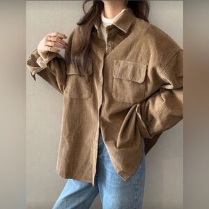 Shein Corduroy Shacket